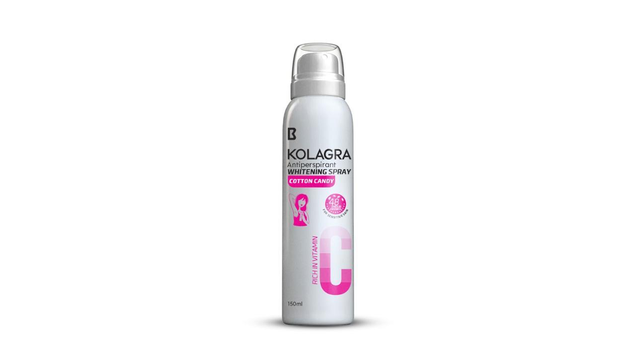 Kolagra Antiperspirant WHITENING SPRAY For Women-150ml