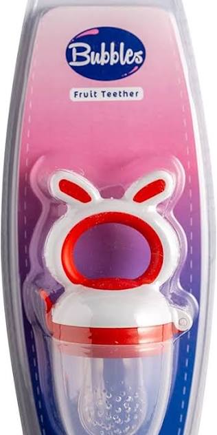 BUBBLES . FRUIT. TEETHER.  عضاضه  فاكهه