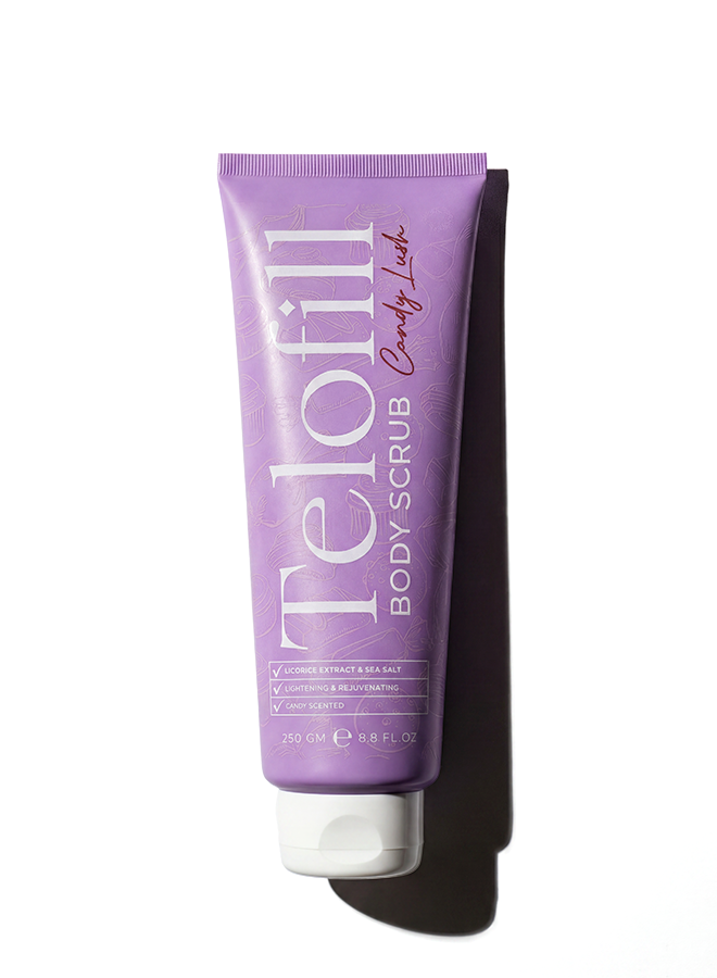 Telofill Candy Lush Body Scrub 1+1