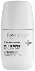 Beesline Whitening Roll-On - 72hr - Fragrance Free
