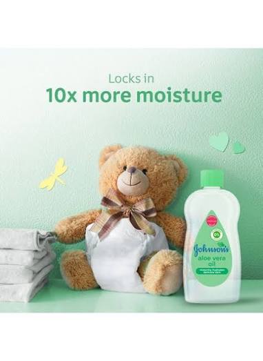 JOHNSONS BABY ALOVERA OIL 75ML الوفيرا