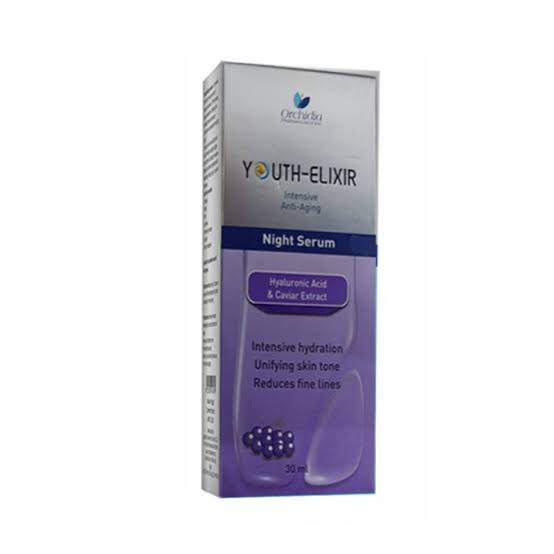 YOUTH ELIXIR HYALURONIC.AC  NIGHT SERUM (ORCHIDIA)