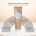 Eva Skin Care Natural Glow Facial Wash For Normal To Dry Skin 100 Ml