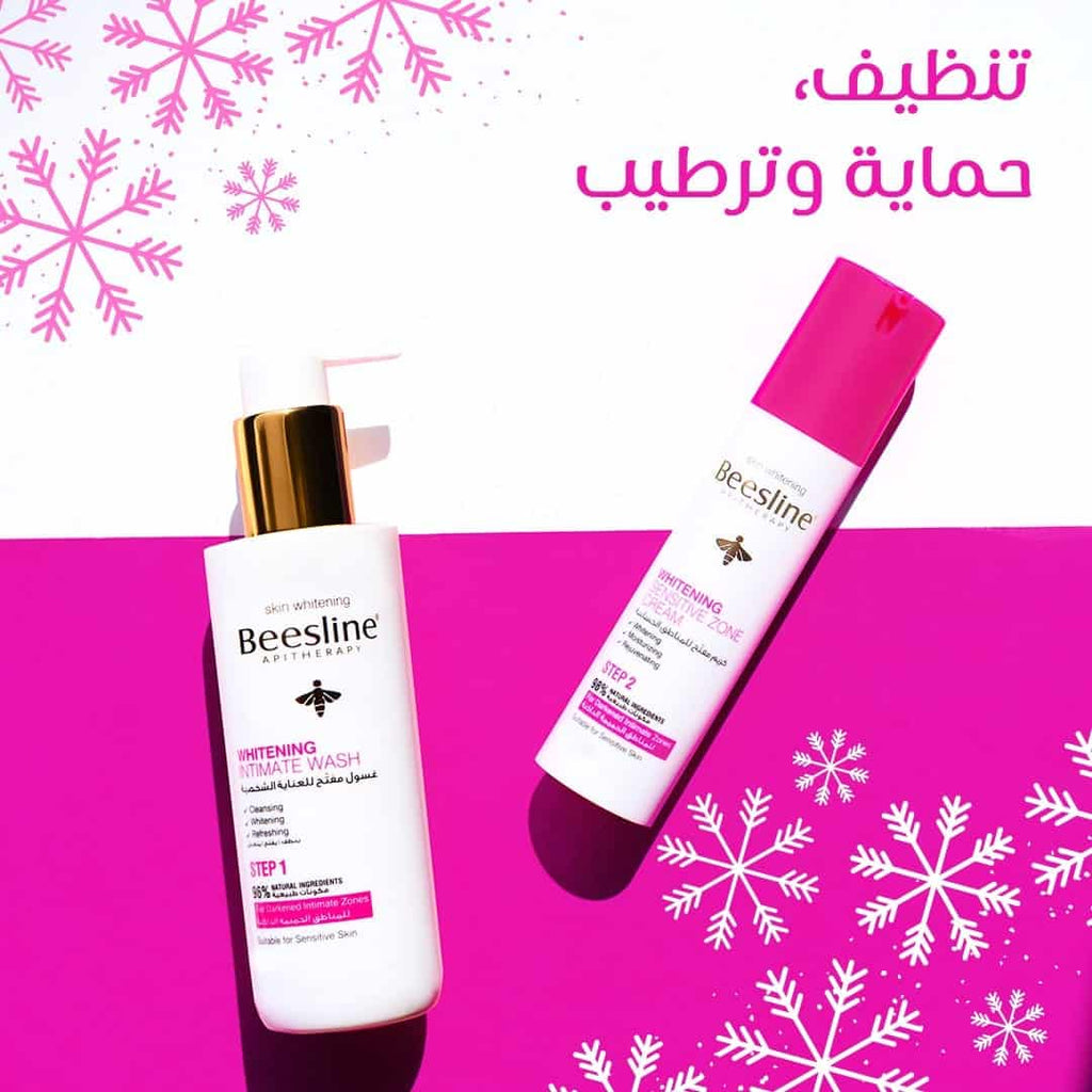 Beesline Whitening Intimate Wash + Whitening Sensitive Zone Cream (1+1)