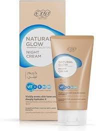 Eva Skin Care Natural Glow Night Cream (50g) + Free Facial Wash for Combined Skin