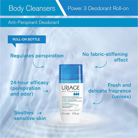 Uriage Deodorant Puissance  50ml