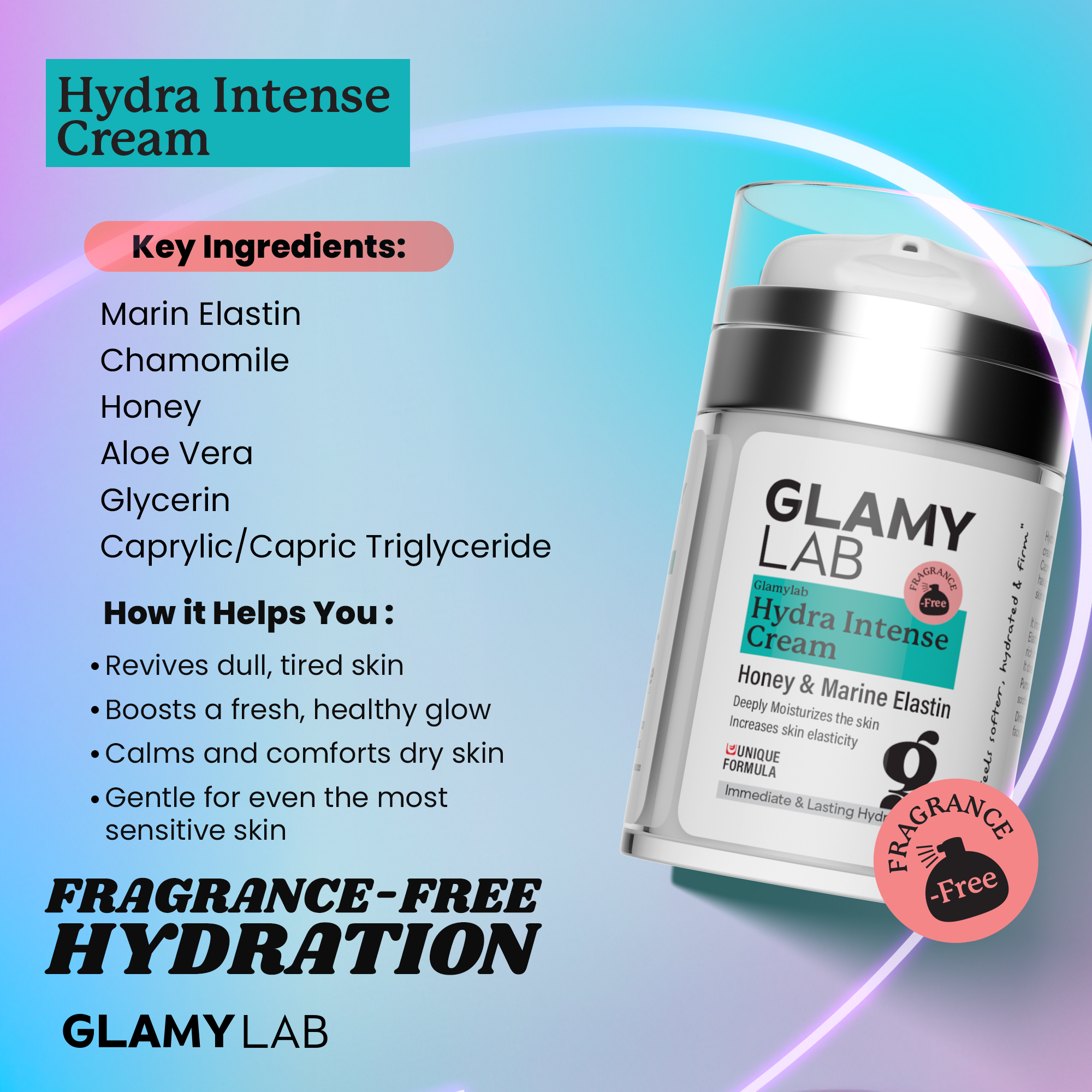 Glamy Lab Hydra Intense Cream 30 gm