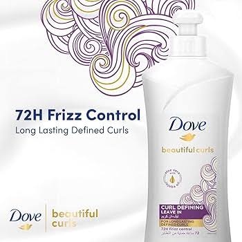 DOVE LEAVE IN CURLY CREAM  300M