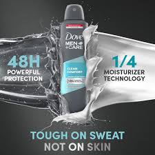 Dove Men + Care Clean Comfort Antiperspirant Spray - 250ml