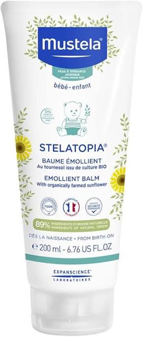 Mustela Stelatopia Emollient Cream 200ml