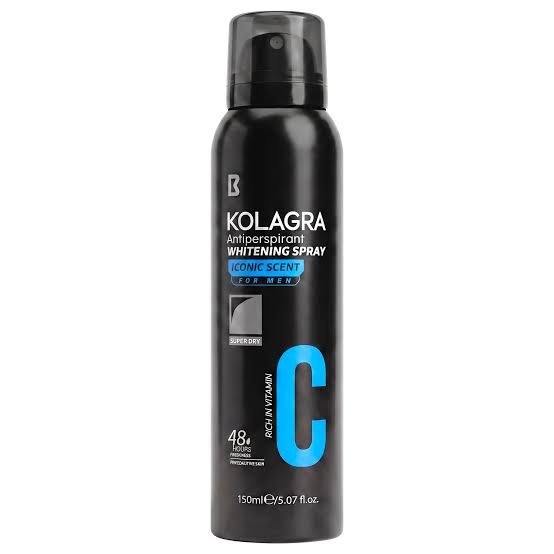 KOLAGRA ANTIPERSPIRANT ICONIC SCENT SPRAY FOR MEN 150ML