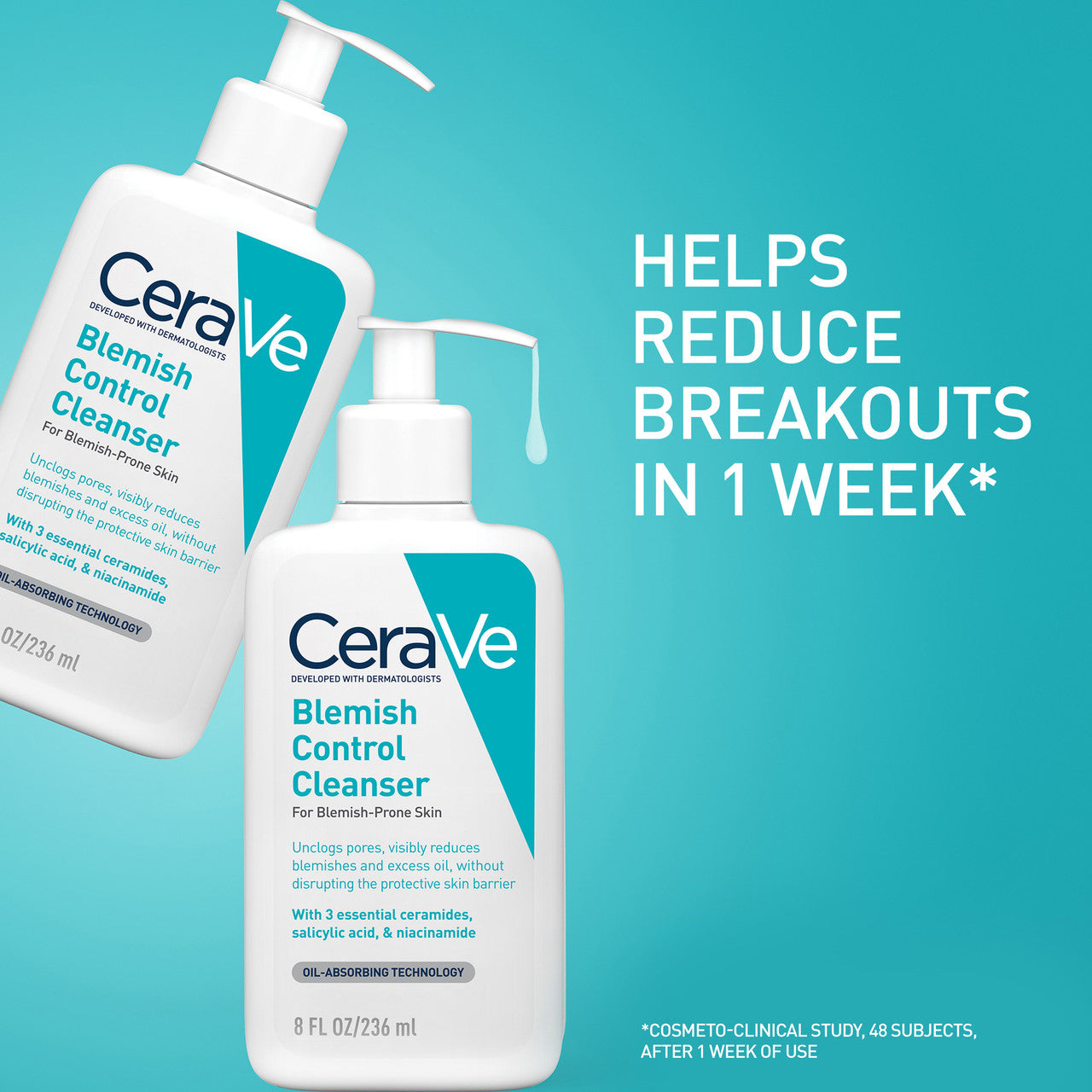 Cerave Blemish Control Cleanser Gel - 236ml