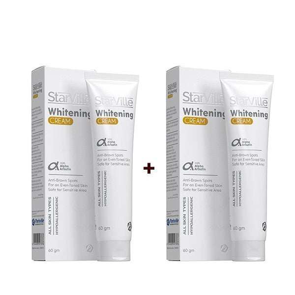 Starville Whitening Cream  60 gm 1+1 offer