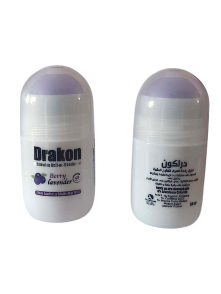 Drakon Whitening Roll-on Deodorant Berry Lavender 1+1