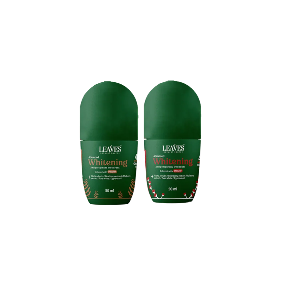 Leaves Advanced Whitening Antiperspirant Deodorant - Warm Chocolate & Strawberry Shortcake