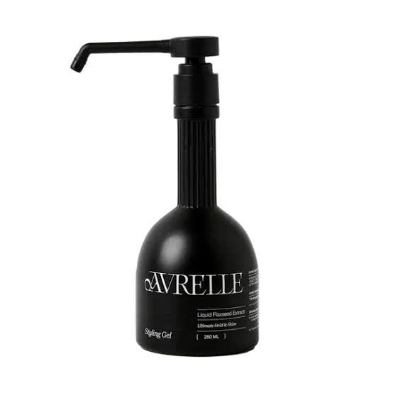AVRELLE STRONG HOLD  FLAXSEED HAIR STYLING GEL