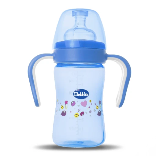 BUBBLES CLASIC HANDELED BOTTLE 180 ML+4M