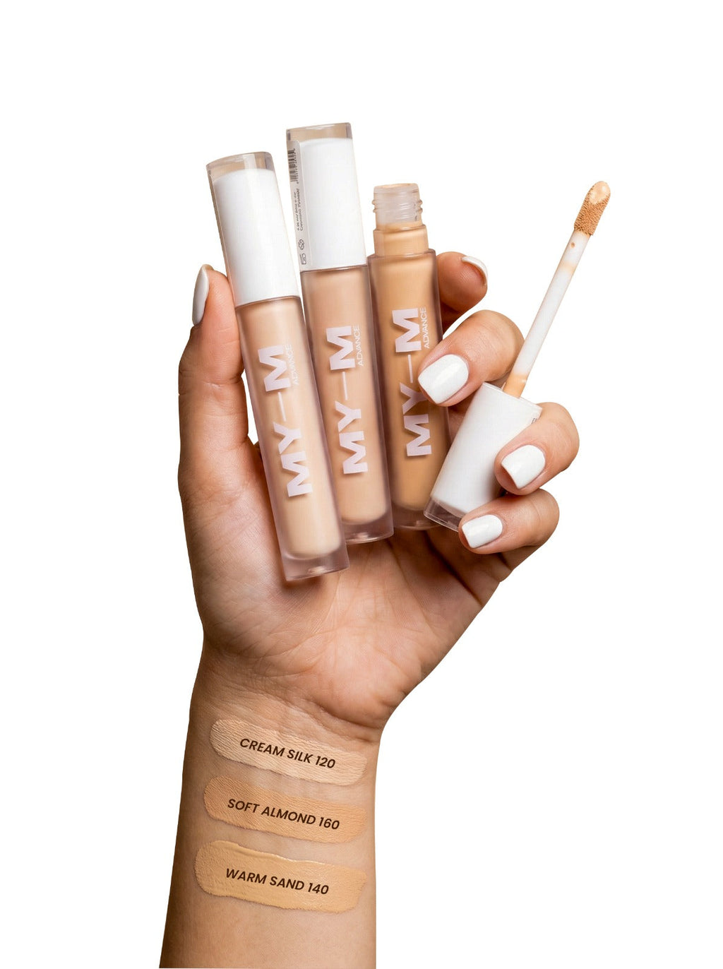 MY-M Advance Satin Finish Concealer - Cream Silk 120