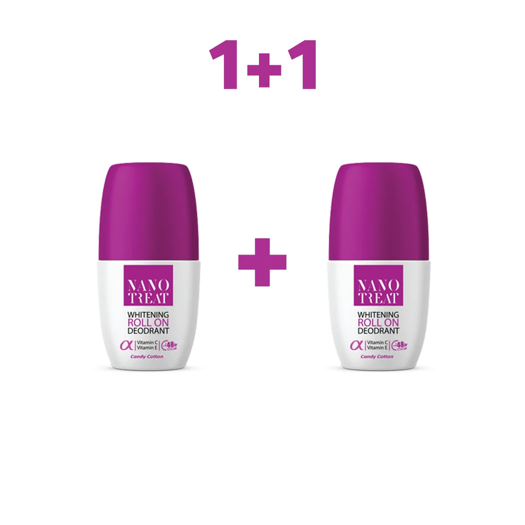 Nano-treat Whitening Deodorant Roll On Offer 1+1 Free