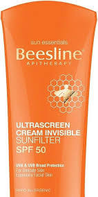 Beesline Ultrascreen Cream Invisible Sunfilter SPF50 - 60ml