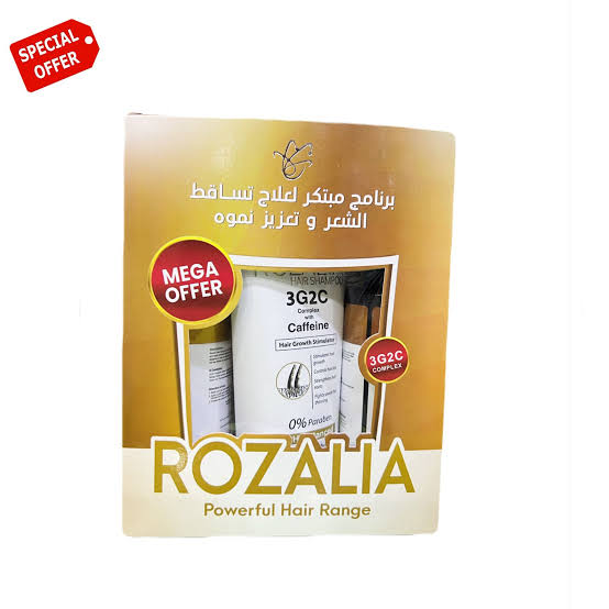 ROZALIA  LOTION+SHAMPOO+SERUM 1+1+1