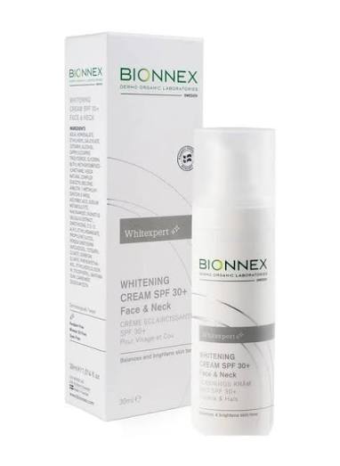 Bionnex Pigmentia Brightening Cream SPF30+ For Face and Neck Areas