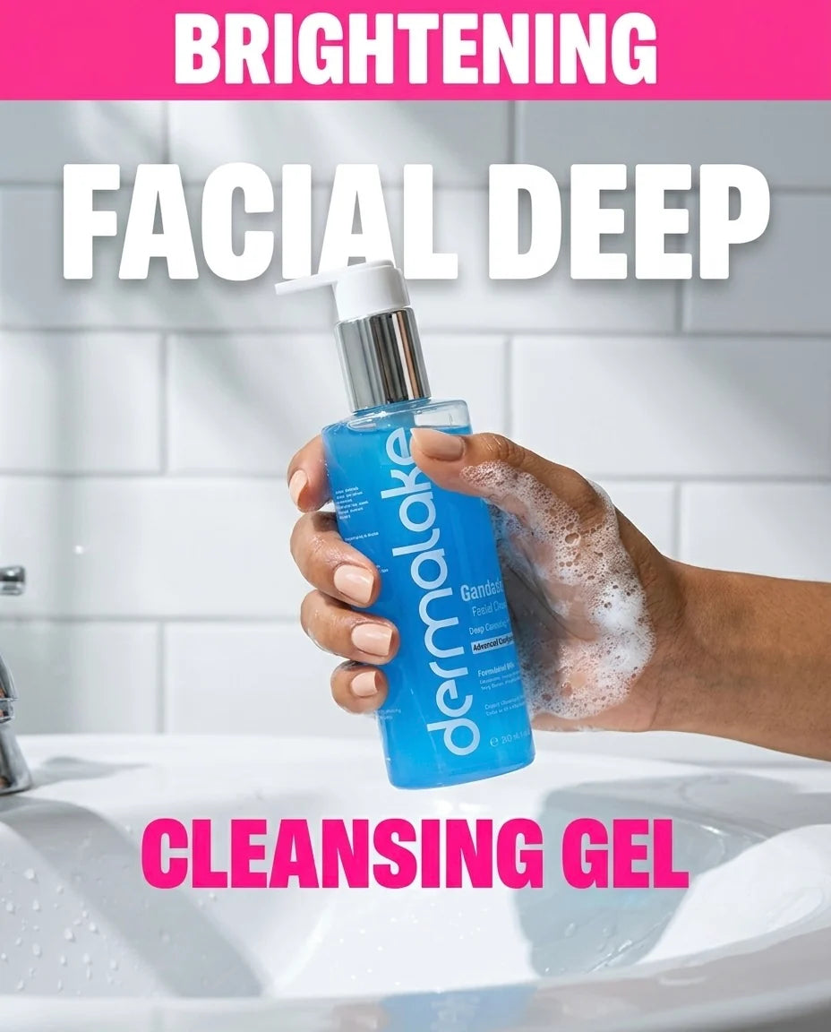 dermaLake Brightening Facial Deep Cleansing Gel