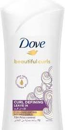 DOVE LEAVE IN CURLY CREAM  300M