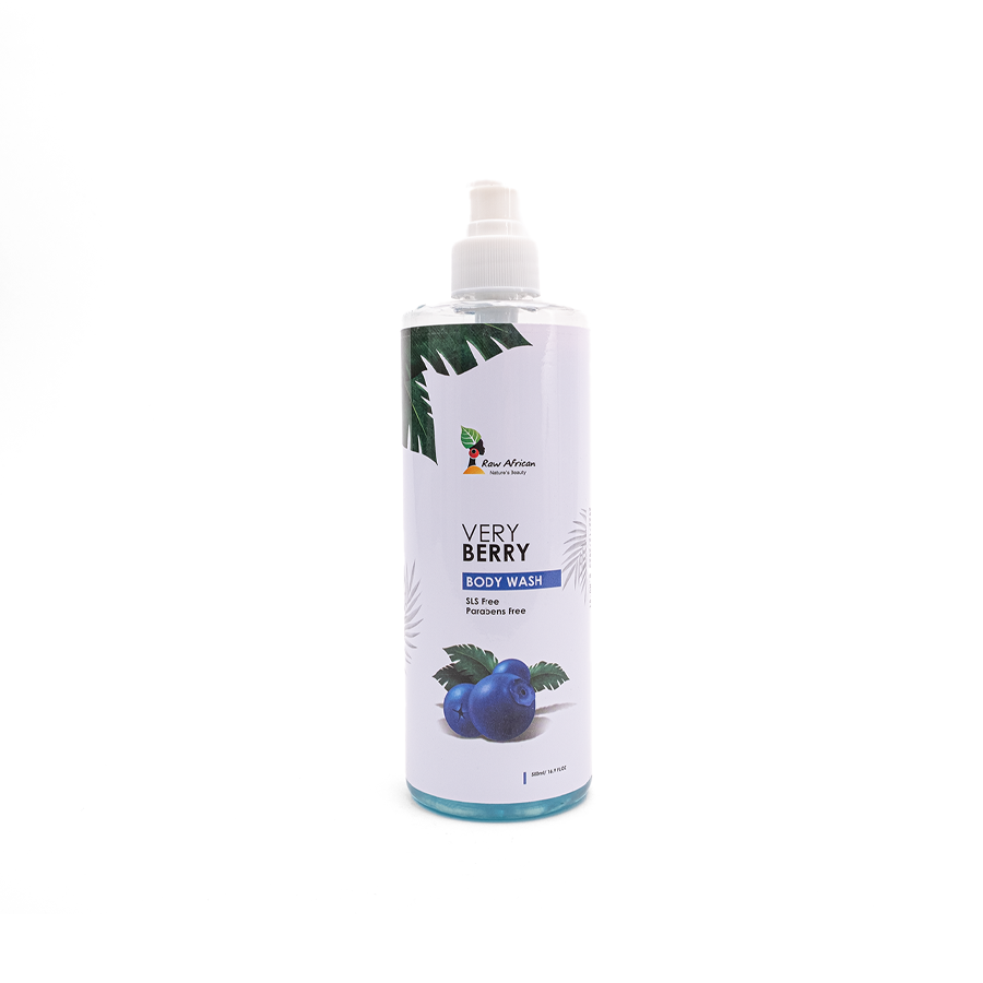 Raw African Very Berry Body Wash