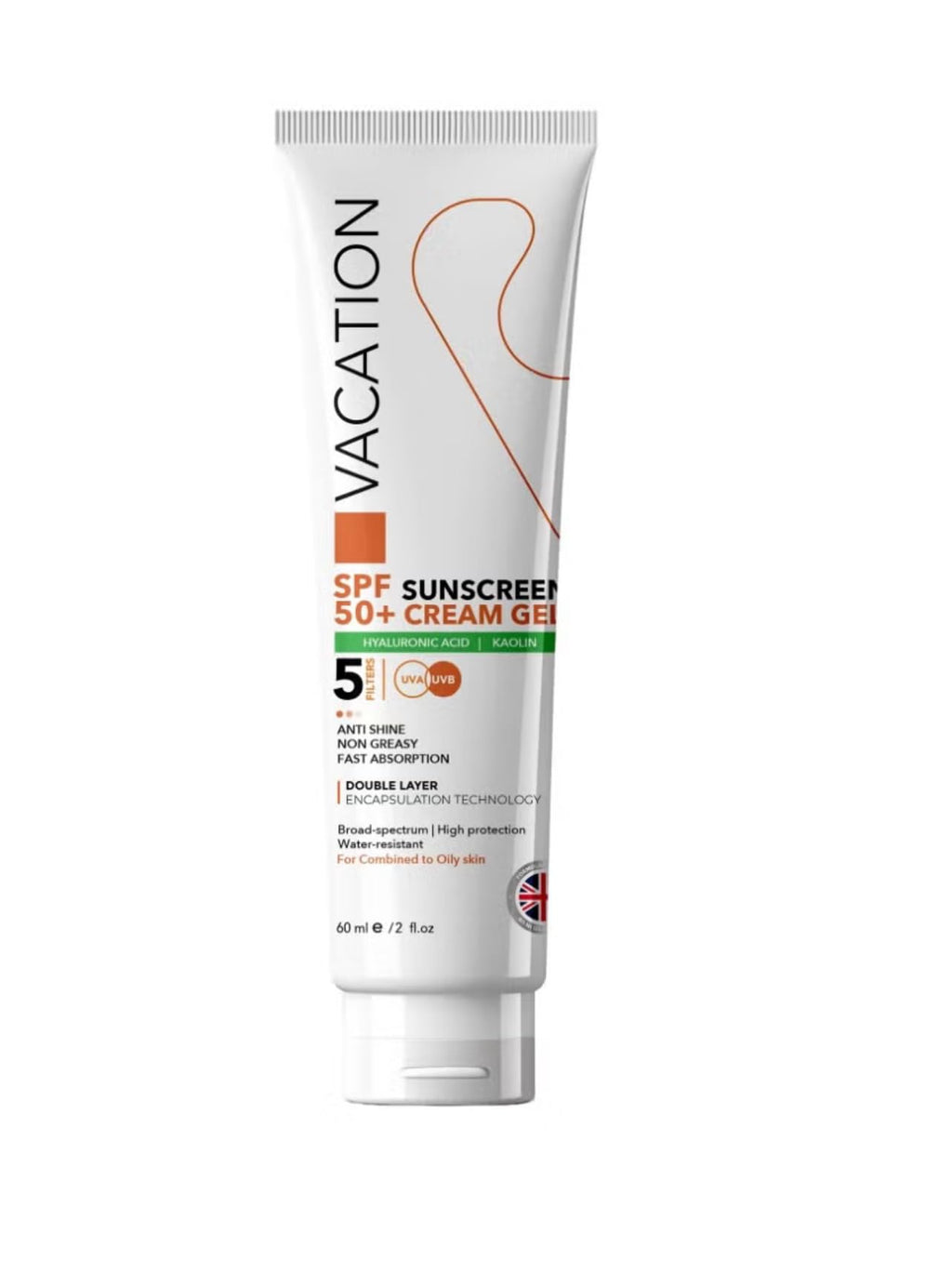 VACATION SUNSCREEN CREAM GEL SPF 50+ 60 ML1+1