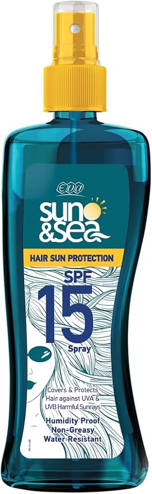Eva Sun & Sea Hair Sun Protection Spray Liquid SPF ( 15 ) 200 Ml