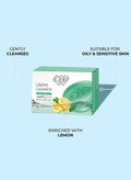 Eva Glycerin Soap Enriched With Lemon For Oily / Sensitive Skin 120 Gm