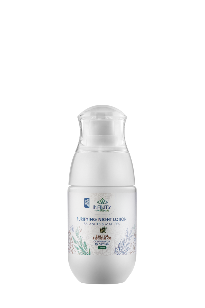 INFINITY NATURAL NIGHT LOTION TEA TREE OIL 30 ML