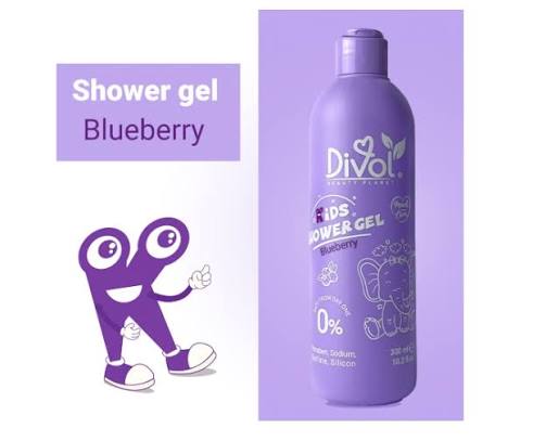 Divol Shower Gel  BlueBerry 300 ml