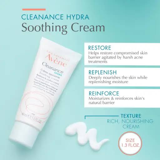 Avene Cleanance Hydra Soothing Cream - 40ml