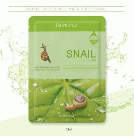 Farm Stay Visible Difference Mask Sheet Snail