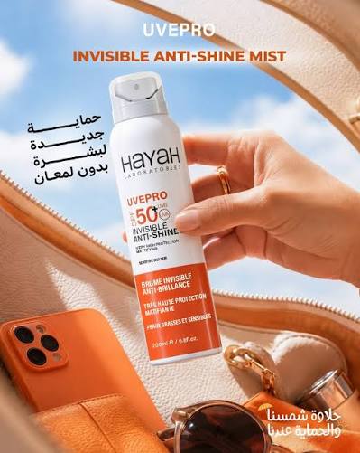 UVEPRO Invisible Anti-Shine Mist SPF50+ 150ml Spray