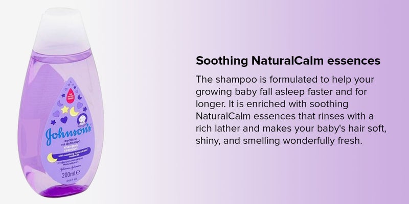 JOHNSONS SLEEP TIME SHAMPOO 200 ML