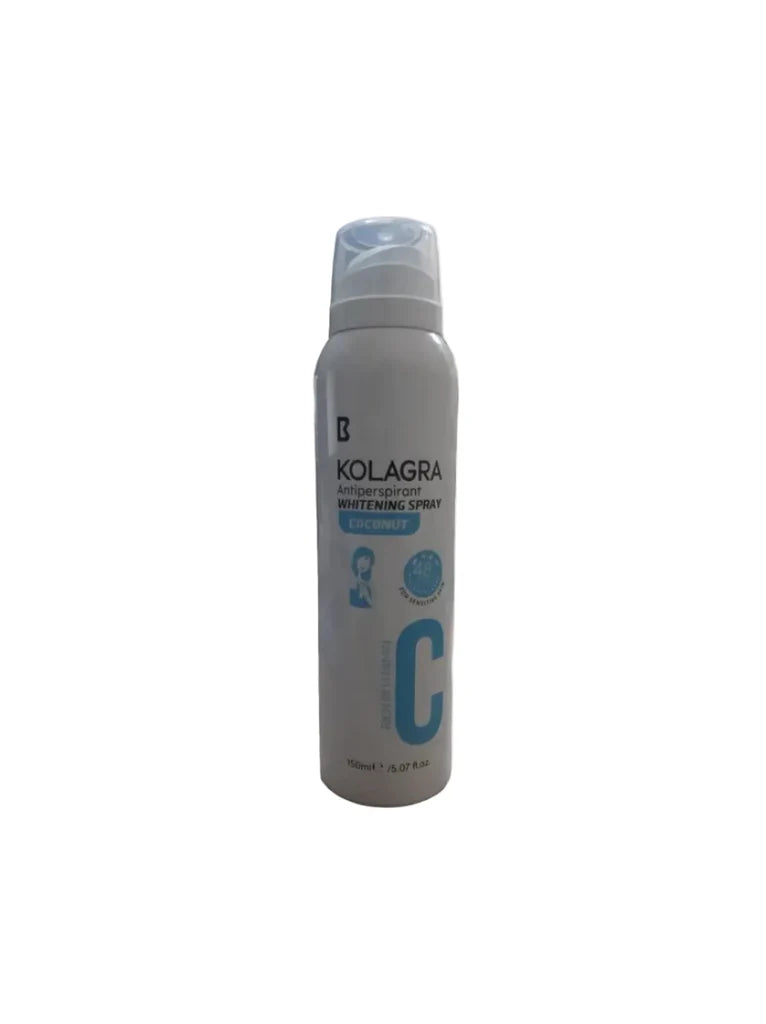 Kolagra Antiperspirant WHITENING SPRAY For Women-150ml