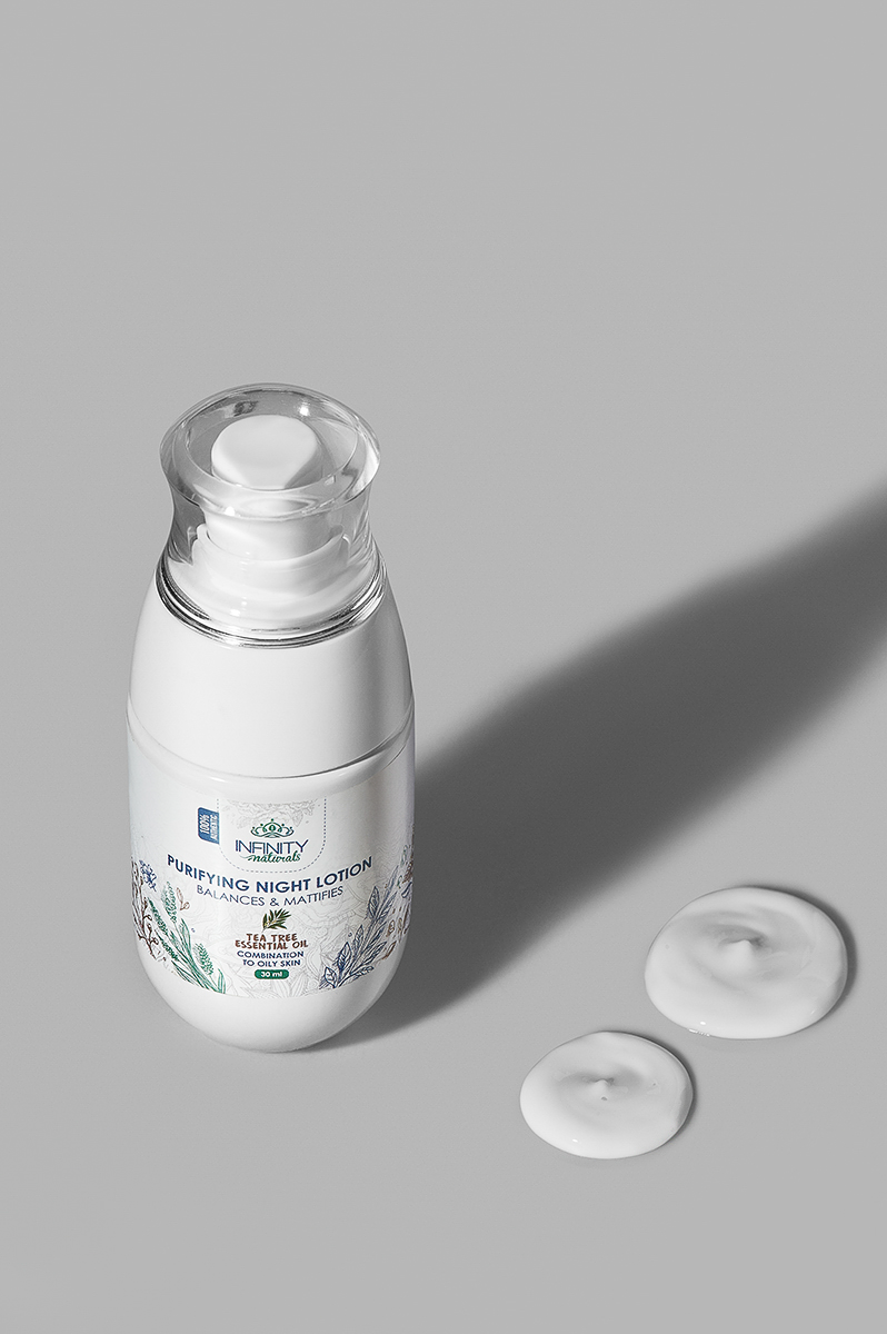 INFINITY NATURAL NIGHT LOTION TEA TREE OIL 30 ML