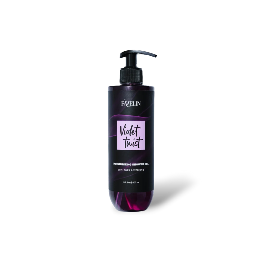Favelin Violet Twist Moisturizing Shower Gel