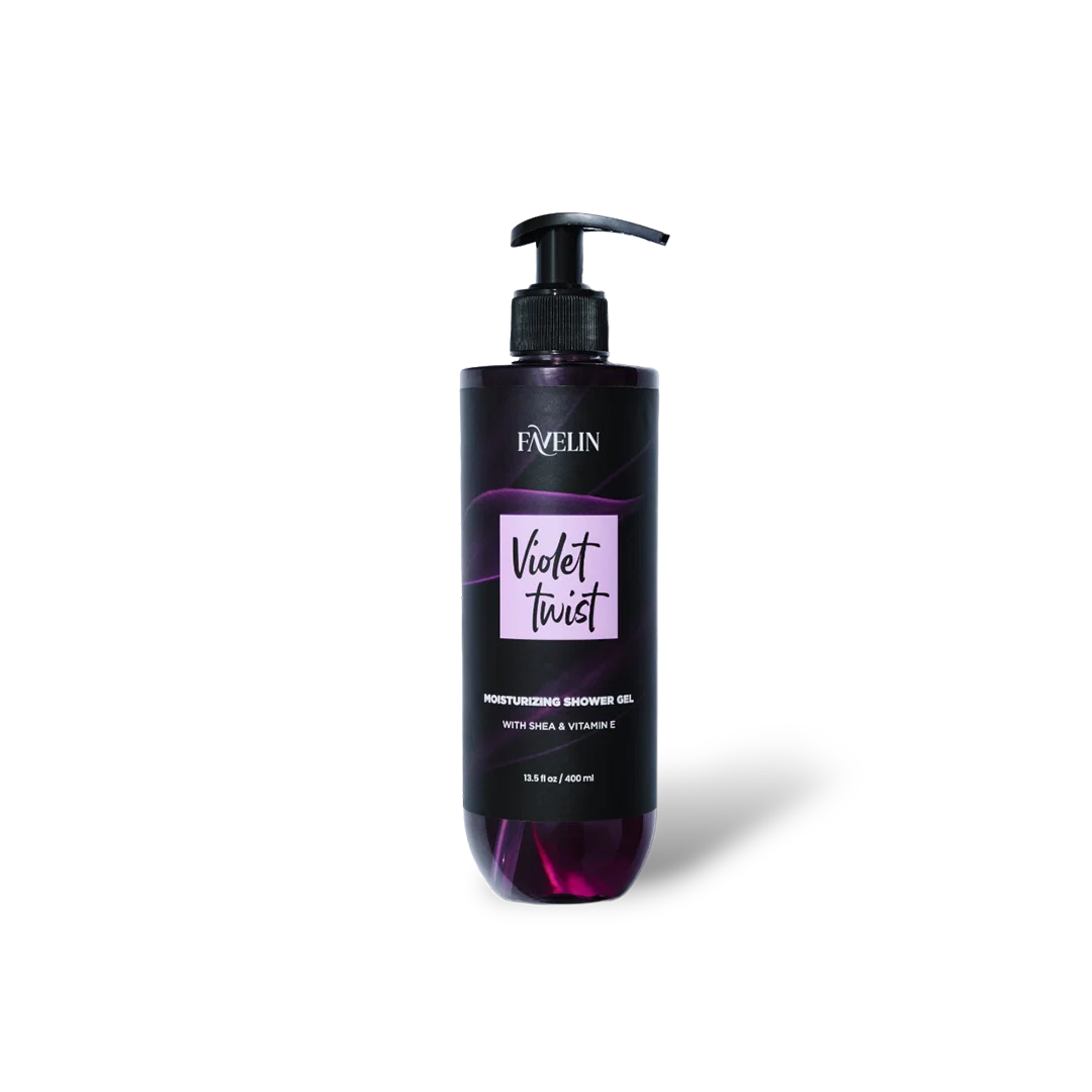 Favelin Violet Twist Moisturizing Shower Gel