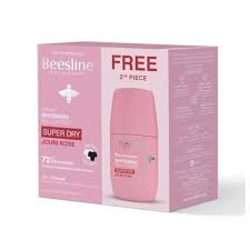 Beesline Whitening Roll-on Deo, Super Dry - Jouri Rose (1+1 Free)
