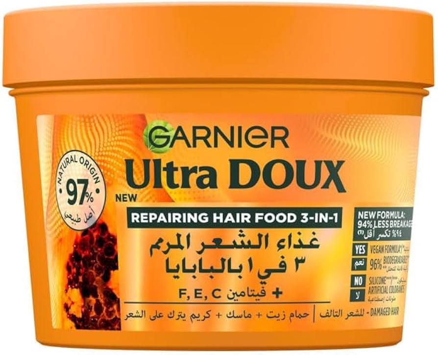 GARNIER ULTRA DOUX HAIR MASK 350 ML