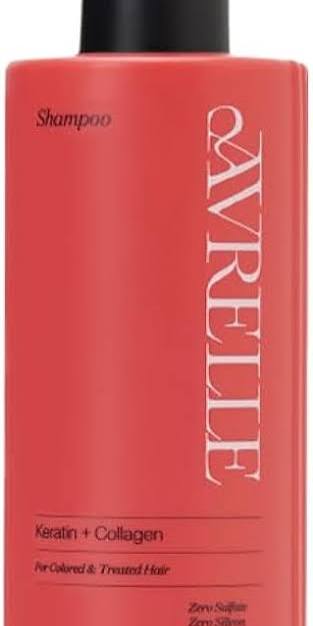 AVRELLE KERATIN + COLLAGEN SULFATE FREE SHAMPOO FOR COLORED AND TREATED HAIR
