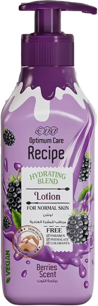 Eva Recipe  Lotion For Normal Skin - Berries Scent 370 Ml