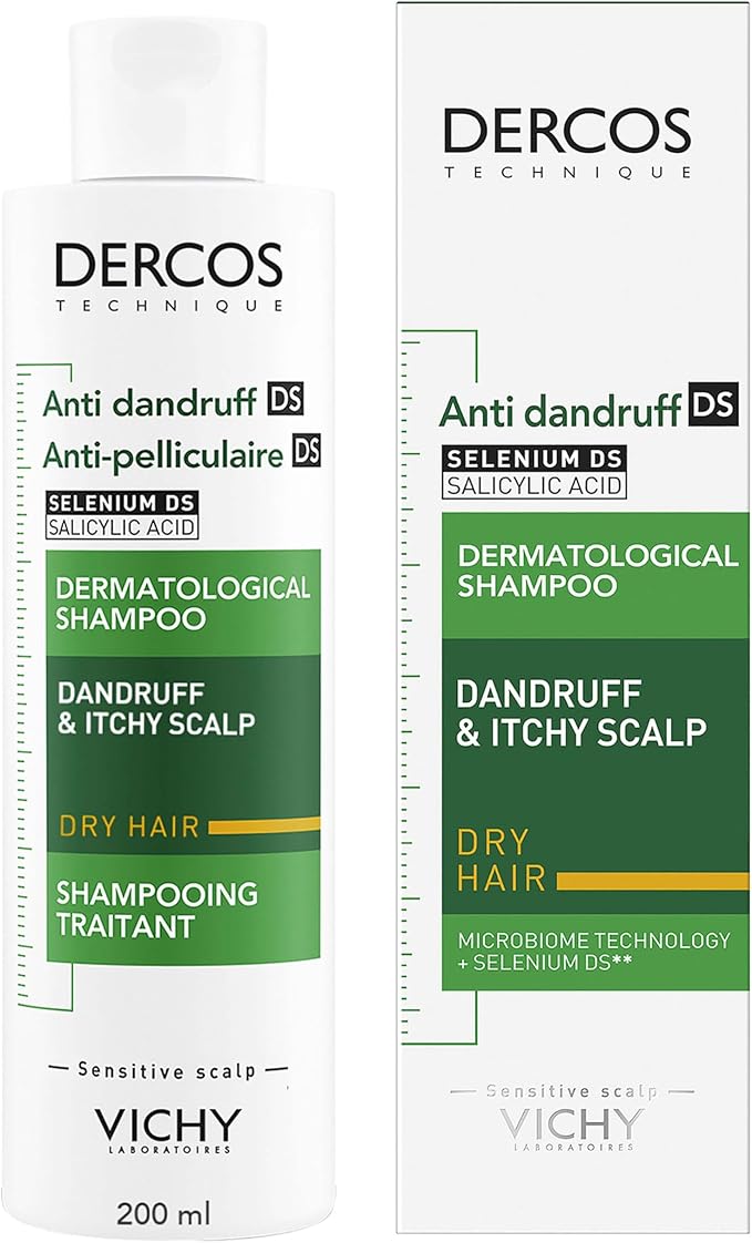 Vichy Dercos Anti Dandruff Shampoo For Dry Hair - 200ml