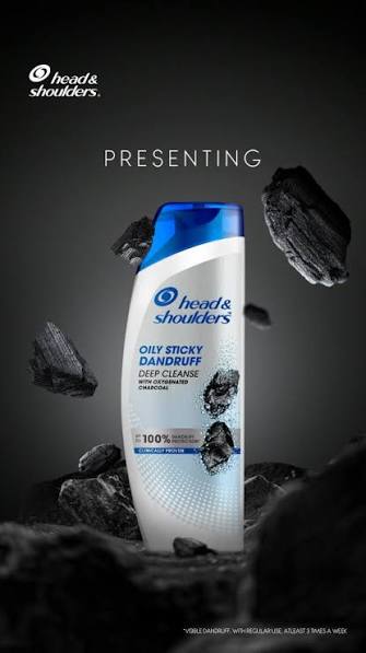 Head and Shoulders Anti-Dandruff Shampoo With Charcoal Detox – 200 ml