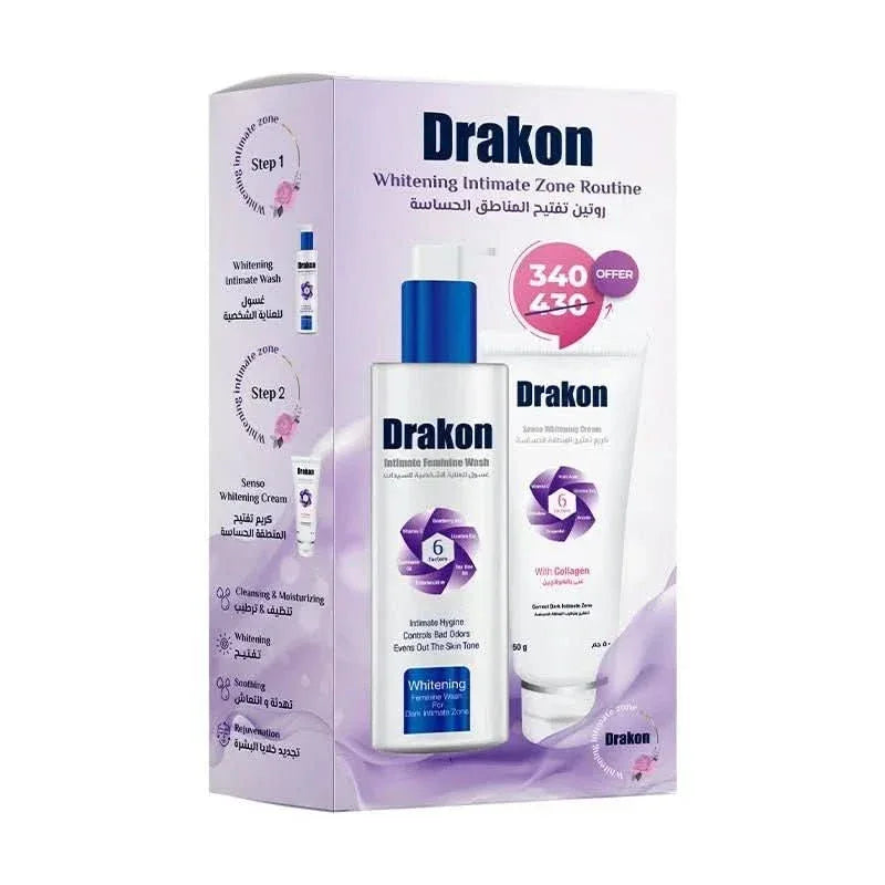 Drakon Whitening Intimate Zone Routine