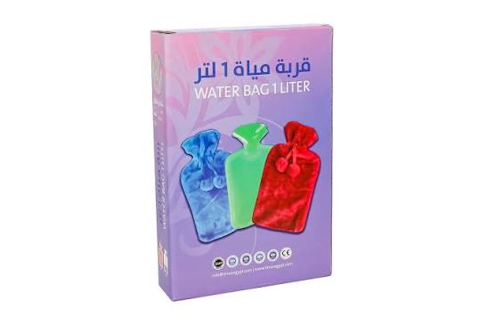 BUBBLES 1 LITRE قربة مياه بجراب